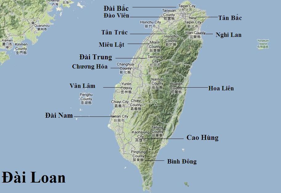 Giới thiệu về đất nước con người Đài Loan